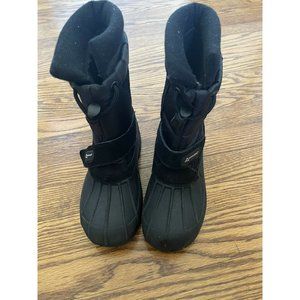 Alpine Design Kid's Size 1 Black Snow Crusher Waterproof Boots